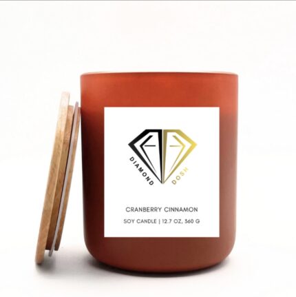 DD Luxe Candle - Cranberry Cinnamon